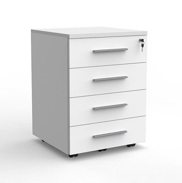 Cubit Mobile Under Desk Drawers-unit 460mm wide- 4 colour options