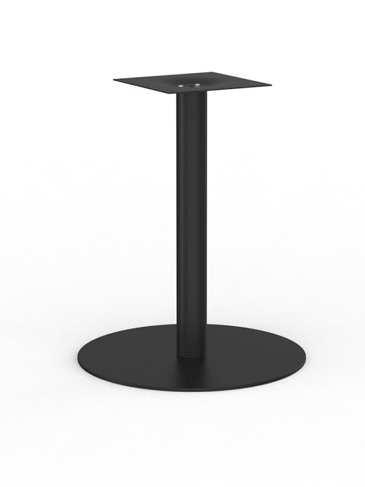 Cubit Polo Round Meeting Table| Black or White steel base| 900 or 1200 round tops-4 top colours