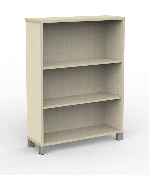 Cubit Bookcase 1200 High- 3 levels of shelving - 4 standard colours