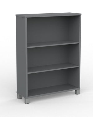 Cubit Bookcase 1200 High- 3 levels of shelving - 4 standard colours