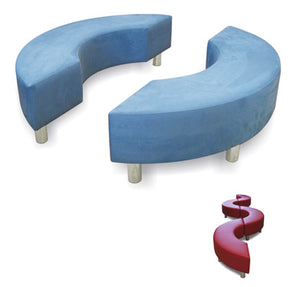 Curved Ottoman - office breakout- schools-create multiple seating configurations