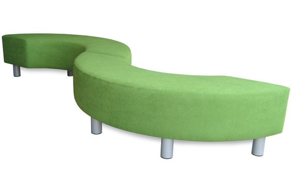 Curved Ottoman - office breakout- schools-create multiple seating configurations