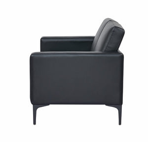 Della single arm chair| economical soft seating| reception| visitor| casual seating|