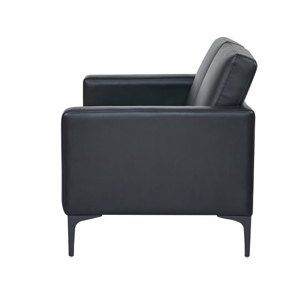 Della single arm chair| economical soft seating| reception| visitor| casual seating|