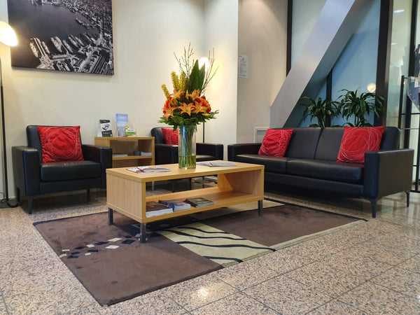 Della single arm chair| economical soft seating| reception| visitor| casual seating|