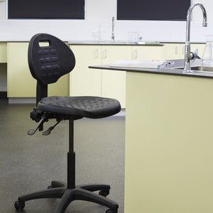 Enso architectural high lift 2 lever swivel chair-polyurethane seat