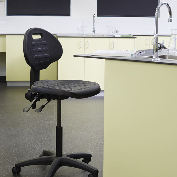 Enso architectural high lift 2 lever swivel chair-polyurethane seat