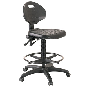 Enso architectural high lift 2 lever swivel chair-polyurethane seat