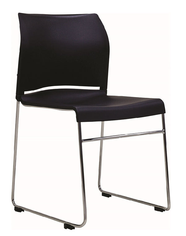 Envy stacking skid base Chair| polypropylene shell 4 colours| conference-meeting-hospitality-education seating