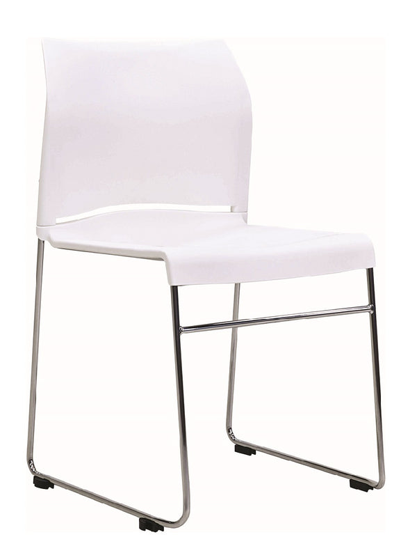 Envy stacking skid base Chair| polypropylene shell 4 colours| conference-meeting-hospitality-education seating
