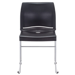 Envy stacking skid base Chair| polypropylene shell 4 colours| conference-meeting-hospitality-education seating
