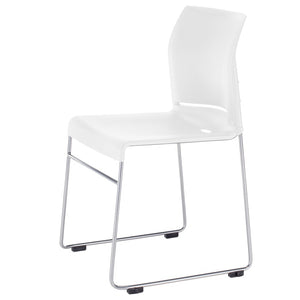 Envy stacking skid base Chair| polypropylene shell 4 colours| conference-meeting-hospitality-education seating