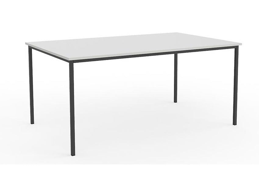 Cubit canteen table| sturdy steel frame cafeteria table |White tops only