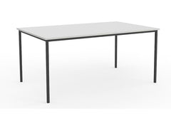 Cubit canteen table| sturdy steel frame cafeteria table |White tops only