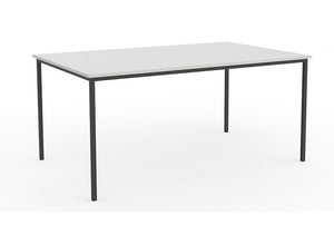 Cubit canteen table| sturdy steel frame cafeteria table |White tops only