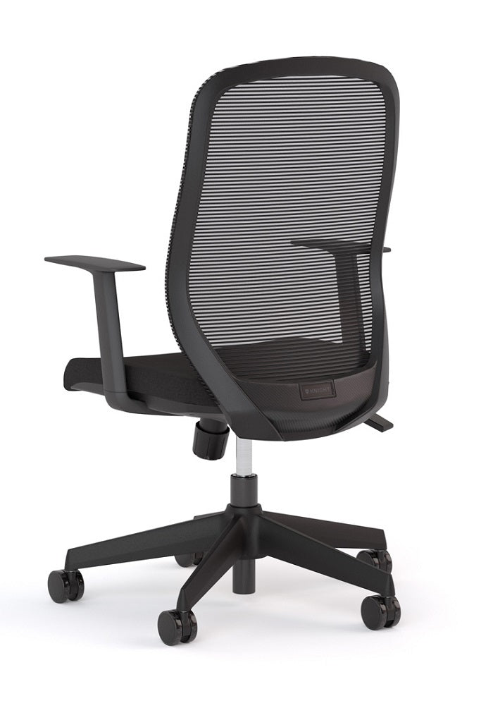 Flex Mesh High back Office Chair with Fixed Arms & Reclining seat back