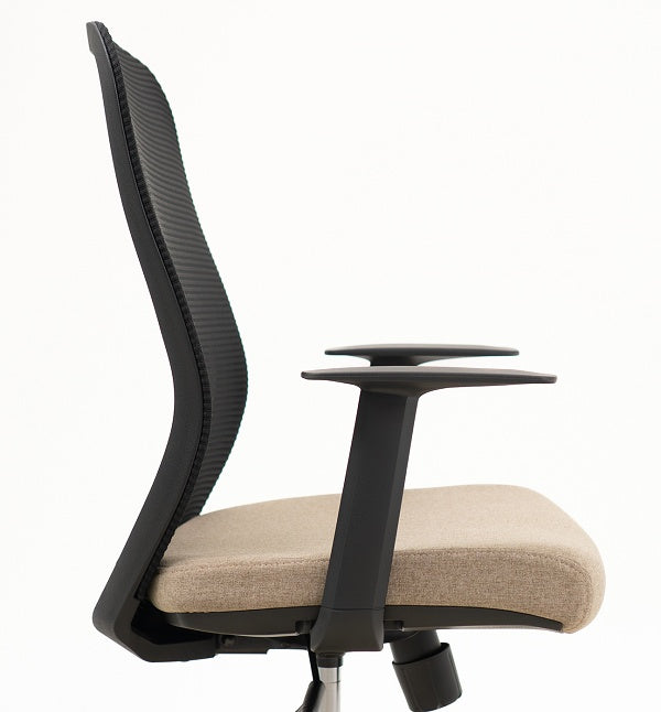 Flex Mesh High back Office Chair with Fixed Arms & Reclining seat back