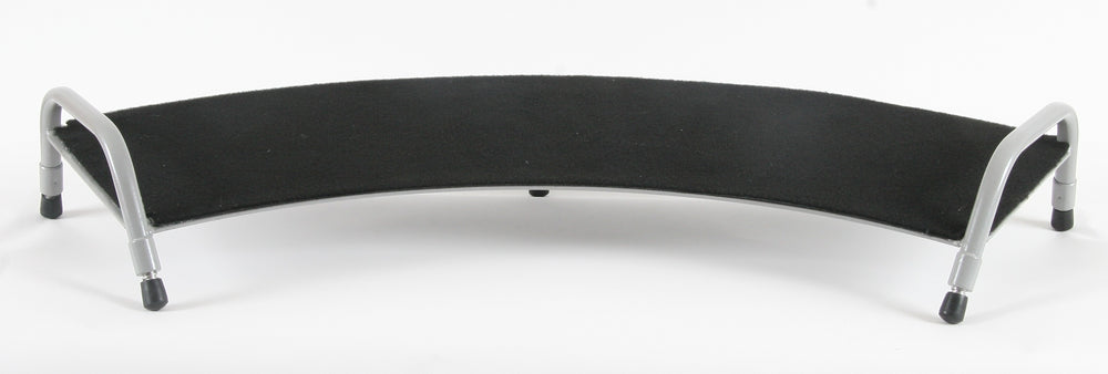 Desk Footrest - Large curved footrest -adjustable height and angle