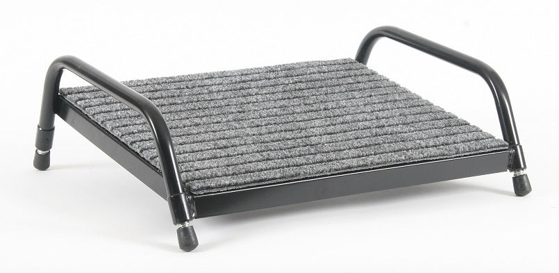 Desk Footrest- adjustable height-angle-footrest support for circulation- NZ made