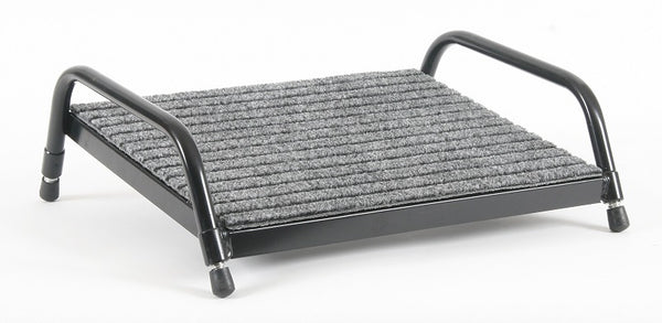 Desk Footrest- adjustable height-angle-footrest support for circulation- NZ made