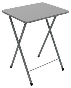 Student Folding Exam Desk- 600mm wide- fold away desk- Grey only