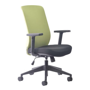 Gene high back recliner meeting chair with arms- 3 Mesh or 4 Fabric colours-express flat pack delivery