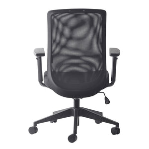 Gene high back recliner meeting chair with arms- 3 Mesh or 4 Fabric colours-express flat pack delivery