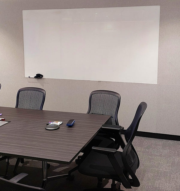 Magnetic Glass whiteboard- colour options-wall mounted Glass boards