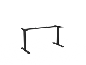 Haven Office Desk| fixed height steel frame in White or Black | 15 year warranty