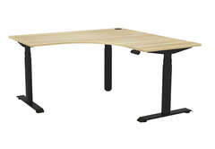 Haven 3 electric Workstations| sit to standing workstation| quality frame-triple motors-adjust 630 to 1280mm high|15 year warranty