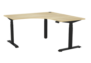 Haven 3 electric Workstations| sit to standing workstation| quality frame-triple motors-adjust 630 to 1280mm high|15 year warranty