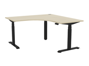 Haven 3 electric Workstations| sit to standing workstation| quality frame-triple motors-adjust 630 to 1280mm high|15 year warranty
