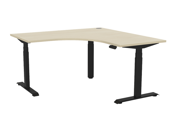 Haven 3 electric Workstations| sit to standing workstation| quality frame-triple motors-adjust 630 to 1280mm high|15 year warranty