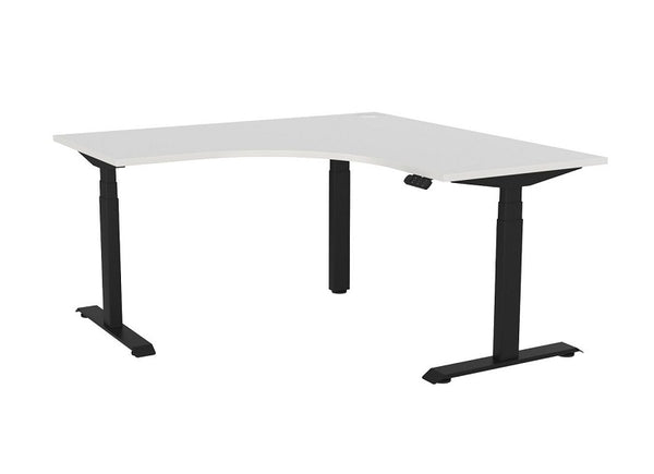 Haven 3 electric Workstations| sit to standing workstation| quality frame-triple motors-adjust 630 to 1280mm high|15 year warranty
