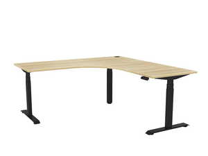 Haven 3 electric Workstations| sit to standing workstation| quality frame-triple motors-adjust 630 to 1280mm high|15 year warranty