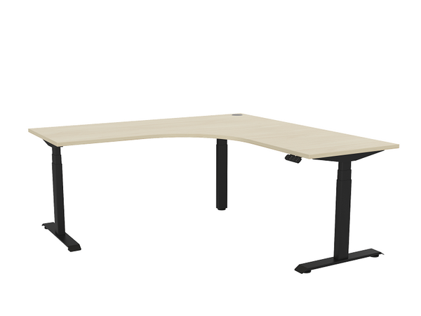 Haven 3 electric Workstations| sit to standing workstation| quality frame-triple motors-adjust 630 to 1280mm high|15 year warranty