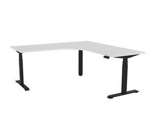 Haven 3 electric Workstations| sit to standing workstation| quality frame-triple motors-adjust 630 to 1280mm high|15 year warranty
