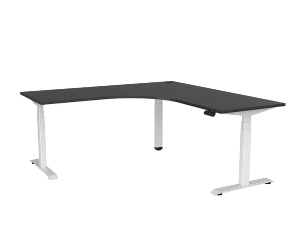 Haven 3 electric Workstations| sit to standing workstation| quality frame-triple motors-adjust 630 to 1280mm high|15 year warranty
