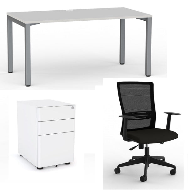 Cubit Home Office Furniture combo| Desk-Office chair-mobile drawers|15 YEAR WARRANTY