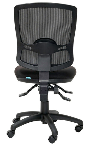 Java Mesh High Back office chair-3 lever ergonomic adjustment| Black fabric-flat pack delivery
