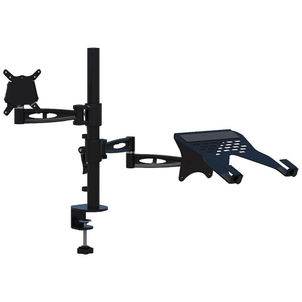 Kardo Clamp on Monitor arms-VSA mounting- single - double arm options