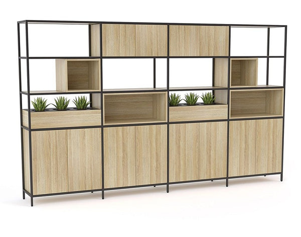 Kubix Modular Room Divider Shelving