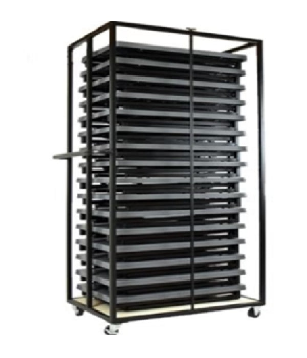 Lachlan folding table storage trolley