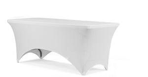 Life Polypropylene Trestle White Folding Table for Training & Conference