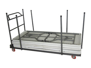 Life Polypropylene Trestle White Folding Table for Training & Conference