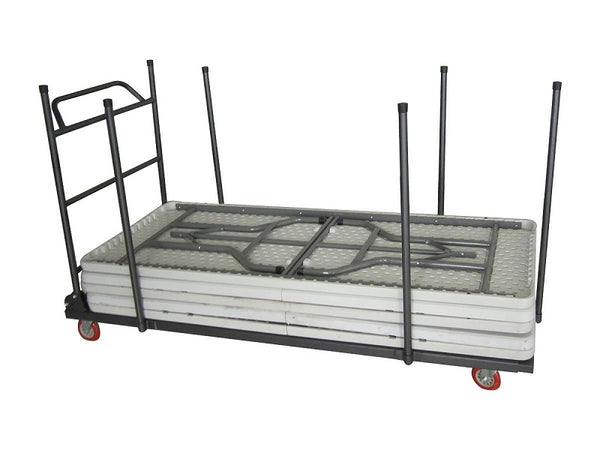 Life folding trestle table storage trolley