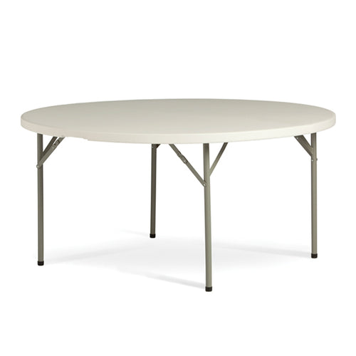 Life round folding table -round meeting-cafe' table-one piece top-folding legs