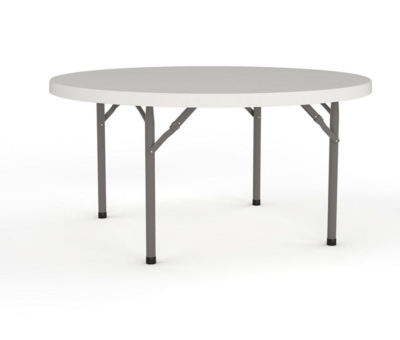 Life round folding table -round meeting-cafe' table-one piece top-folding legs