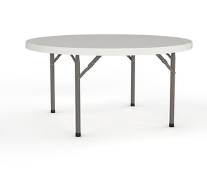 Life round folding table -round meeting-cafe' table-one piece top-folding legs
