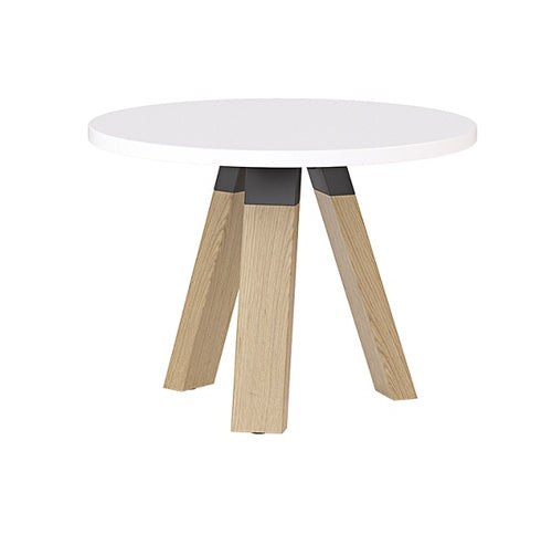 Ligna coffee tables-round & rectangle coffee tables with solid Oak timber legs